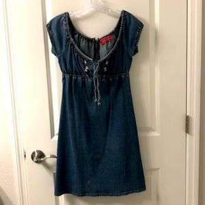 Got Kiss Denim Dress
